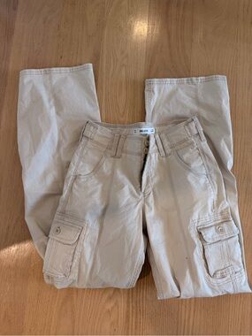 Hollister Light Khaki Cargo Pants